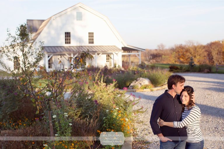 Rustic Barn Engagement Photography at Blue Bell – Columbia, MO