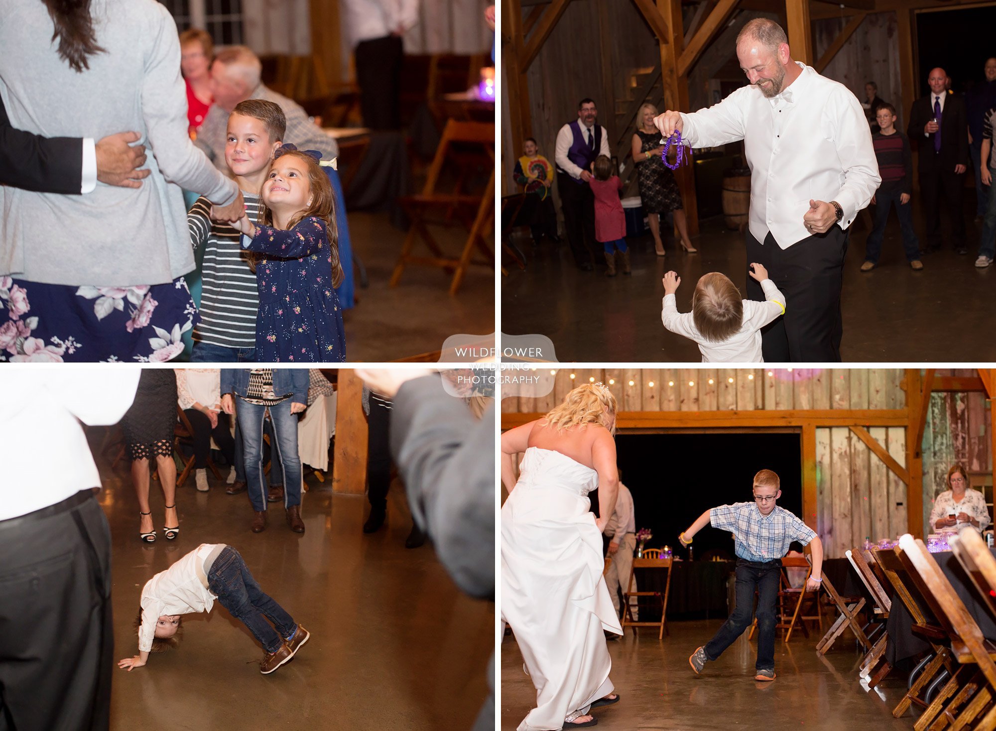 Funny dancing photos at Schwinn Barn.